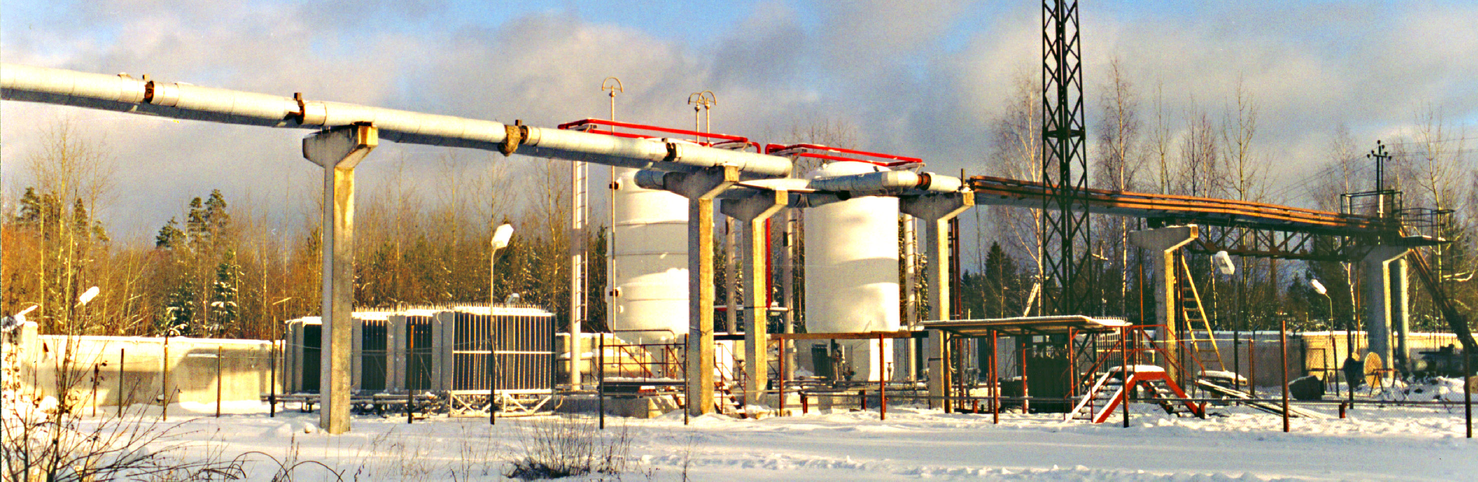 Система хранения СПГ котельной ПО 'ЛКЗ' г. Луга